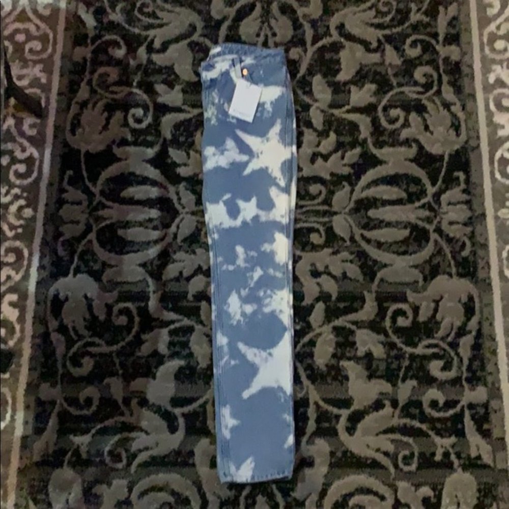 Givenchy Star Bleached Denim Jeans - Picture 6 of 13